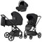 Коляска Carrello Alfa CRL-6522 2025 Nova DK791 Black Line 3 в 1 Rock Black 1814064100 - фото 40891