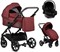 Детская коляска Tutis Leo Plus 3 в 1 1222220 Burgundy 984154836 - фото 40969