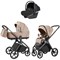 Коляска Carrello Vector 2025 CRL-6551 Nova DK791 Grey Line 3 в 1 Mellow Beige 324660634 - фото 41133