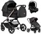 Детская коляска Tutis Gio Plus 3 в 1 с автокреслом Elo Lux EduSky Black 1552135 Nero 607815676 - фото 41269
