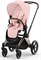 Коляска 3 в 1 Cybex Priam IV Rosegold и автокресло Cloud G i-Size Moon Black Peach Pink 70874269 - фото 41550