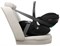 Детская коляска Maxi-Cosi Fame 3 в 1 с автокреслом Pebble 360 Pro Twillic Black/Черный 420814804 - фото 42201