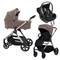 Детская коляска Espiro Only 3 в 1 2025 408 nude brown/Чёрный (Black 110) 746038177 - фото 42289