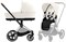 Коляска 3 в 1 Cybex Priam IV Chrome Brown complete и автокресло Cloud T i-Size Leaf Green Plus Off White 1696265283 - фото 42606