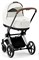 Коляска 3 в 1 Cybex Priam IV Chrome Brown complete и автокресло Cloud T i-Size Leaf Green Plus Off White 1696265283 - фото 42612