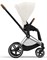 Коляска 3 в 1 Cybex Priam IV Chrome Brown complete и автокресло Cloud T i-Size Leaf Green Plus Off White 1696265283 - фото 42629