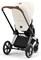Коляска 3 в 1 Cybex Priam IV Chrome Brown complete и автокресло Cloud T i-Size Leaf Green Plus Off White 1696265283 - фото 42641