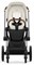 Коляска 3 в 1 Cybex Priam IV Chrome Brown complete и автокресло Cloud T i-Size Leaf Green Plus Off White 1696265283 - фото 42648