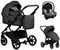 Детская коляска Tutis Leo Plus 3 в 1 с автокреслом Elo Lux EduSky Grey 1222020 Black 1861548934 - фото 42745