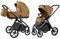 Коляска Carrello Vector 2025 CRL-6551 Nova DK791 Grey Line 3 в 1 Golden Beige 126678356 - фото 43117