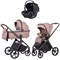 Коляска Carrello Vector CRL-6550 Vega Absolute Black 3 в 1 Cupcake Beige 1848149226 - фото 43245