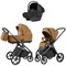 Коляска Carrello Vector 2025 CRL-6551 Nova DK791 Black Line 3 в 1 Golden Beige 1944456842 - фото 43370