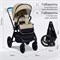 Детская коляска Sweet Baby Vento Black 3 в 1 Beige 1115702101 - фото 43469