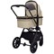Детская коляска Sweet Baby Vento Black 3 в 1 Beige 1115702101 - фото 43476
