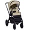 Детская коляска Sweet Baby Vento Black 3 в 1 Beige 1115702101 - фото 43483