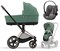Коляска 3 в 1 Cybex Priam IV Rosegold и автокресло Cloud G i-Size Lava Grey Plus Leaf Green 827746645 - фото 43919
