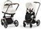 Коляска 3 в 1 Cybex Priam IV Rosegold и автокресло Cloud G i-Size Lava Grey Plus Off White 226063840 - фото 43981