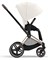Коляска 3 в 1 Cybex Priam IV Rosegold и автокресло Cloud G i-Size Lava Grey Plus Off White 226063840 - фото 43990