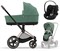 Коляска 3 в 1 Cybex Priam IV Rosegold и автокресло Cloud G i-Size Moon Black Plus Leaf Green 1674651976 - фото 44042