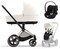Коляска 3 в 1 Cybex Priam IV Rosegold и автокресло Cloud G i-Size Moon Black Plus Off White 1786272974 - фото 44128