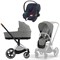 Коляска 3 в 1 Cybex Priam IV Chrome Brown complete и автокресло Aton B2 i-Size Bay Blue Mirage Grey 817419881 - фото 44462