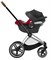 Коляска 3 в 1 Cybex Priam IV Chrome Brown complete и автокресло Aton B2 i-Size Dynamic Red Off White 270252613 - фото 44657