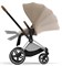 Коляска 3 в 1 Cybex Priam IV Chrome Brown complete и автокресло Aton B2 i-Size Steel Grey Cozy Beige 264634341 - фото 44702