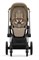 Коляска 3 в 1 Cybex Priam IV Chrome Brown complete и автокресло Aton B2 i-Size Steel Grey Cozy Beige 264634341 - фото 44704