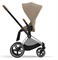 Коляска 3 в 1 Cybex Priam IV Chrome Brown complete и автокресло Aton B2 i-Size Steel Grey Cozy Beige 264634341 - фото 44714