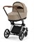 Коляска 3 в 1 Cybex Priam IV Chrome Brown complete и автокресло Aton B2 i-Size Volcano Black Cozy Beige 867531638 - фото 45128