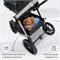 Детская коляска Sweet Baby Vento Silver 3 в 1 Silver Blue 463529076 - фото 45182