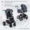 Детская коляска Sweet Baby Vento Silver 3 в 1 Silver Blue 463529076 - фото 45189