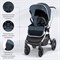 Детская коляска Sweet Baby Vento Silver 3 в 1 Silver Blue 463529076 - фото 45191