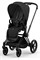 Коляска 3 в 1 Cybex Priam IV Matt Black complete и автокресло Aton B2 i-Size Bay Blue Sepia Black 998122140 - фото 45277