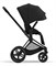 Коляска 3 в 1 Cybex Priam IV Matt Black complete и автокресло Aton B2 i-Size Bay Blue Sepia Black 998122140 - фото 45285