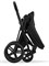 Коляска 3 в 1 Cybex Priam IV Matt Black complete и автокресло Aton B2 i-Size Bay Blue Sepia Black 998122140 - фото 45287