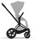 Коляска 3 в 1 Cybex Priam IV Matt Black complete и автокресло Aton B2 i-Size Bay Blue Sepia Black 998122140 - фото 45297
