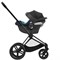 Коляска 3 в 1 Cybex Priam IV Matt Black complete и автокресло Aton B2 i-Size Bay Blue Sepia Black 998122140 - фото 45299