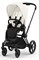 Коляска 3 в 1 Cybex Priam IV Matt Black complete и автокресло Aton B2 i-Size Volcano Black Off White 1896828944 - фото 45426