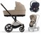 Коляска 3 в 1 Cybex Priam IV Rosegold complete и автокресло Aton B2 i-Size Bay Blue Cozy Beige 348952246 - фото 45547