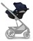 Коляска 3 в 1 Cybex Priam IV Rosegold complete и автокресло Aton B2 i-Size Bay Blue Off White 1172260809 - фото 45660