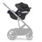 Коляска 3 в 1 Cybex Priam IV Rosegold complete и автокресло Aton B2 i-Size Bay Blue Off White 1172260809 - фото 45667