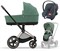Коляска 3 в 1 Cybex Priam IV Rosegold complete и автокресло Aton B2 i-Size Steel Grey Leaf Green 228969386 - фото 46151
