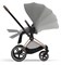 Коляска 3 в 1 Cybex Priam IV Rosegold complete и автокресло Aton B2 i-Size Steel Grey Mirage Grey 413785311 - фото 46199