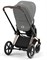 Коляска 3 в 1 Cybex Priam IV Rosegold complete и автокресло Aton B2 i-Size Steel Grey Mirage Grey 413785311 - фото 46204