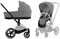Коляска 3 в 1 Cybex Priam IV Rosegold complete и автокресло Aton B2 i-Size Steel Grey Mirage Grey 413785311 - фото 46211