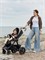 Детская коляска Happy Baby Mommer Pro 2 в 1 Black 1003099249 - фото 4682