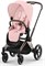 Коляска 3 в 1 Cybex Priam IV Rosegold complete и автокресло Aton S2 i-Size Lava Grey Peach Pink 1203430353 - фото 47267