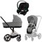 Коляска 3 в 1 Cybex Priam IV Rosegold complete и автокресло Aton S2 i-Size Moon Black Mirage Grey 1594400086 - фото 47453