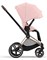 Коляска 3 в 1 Cybex Priam IV Rosegold complete и автокресло Aton S2 i-Size Moon Black Peach Pink 221947836 - фото 47589